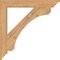 Ekena Millwork Legacy Traditional Smooth Bracket, Western Red Cedar, 3 1/2"W x 30"D x 30"H BKT04X30X30LEC01SWR - alternate 3